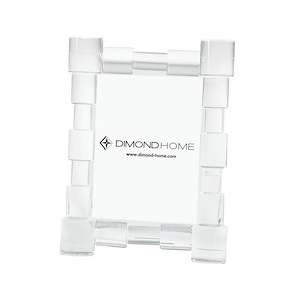 Scotland Town-Modern/Contemporary Style w/ Luxe/Glam inspirations-Crystal Photo Frame-9 Inches tall 7 Inches wide