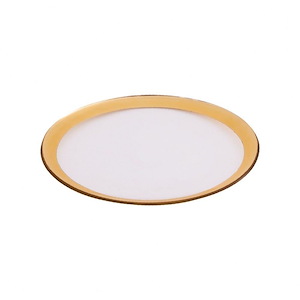 8.5 Inch Saucer without Snowflake