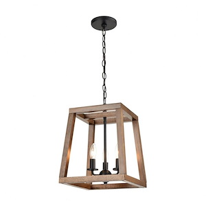 Cleveland Common - 3 Light Chandelier in Transitional Style - 18 Inches tall and 18 inches wide - 1245036