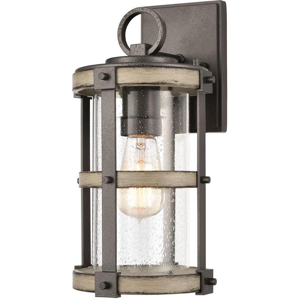 Bailey Street Home 2499-BEL-3826579 Copperfield Causeway - 1 Light Outdoor Wall Sconce in Transitional Style - 14 Inches tall and 7 inches wide