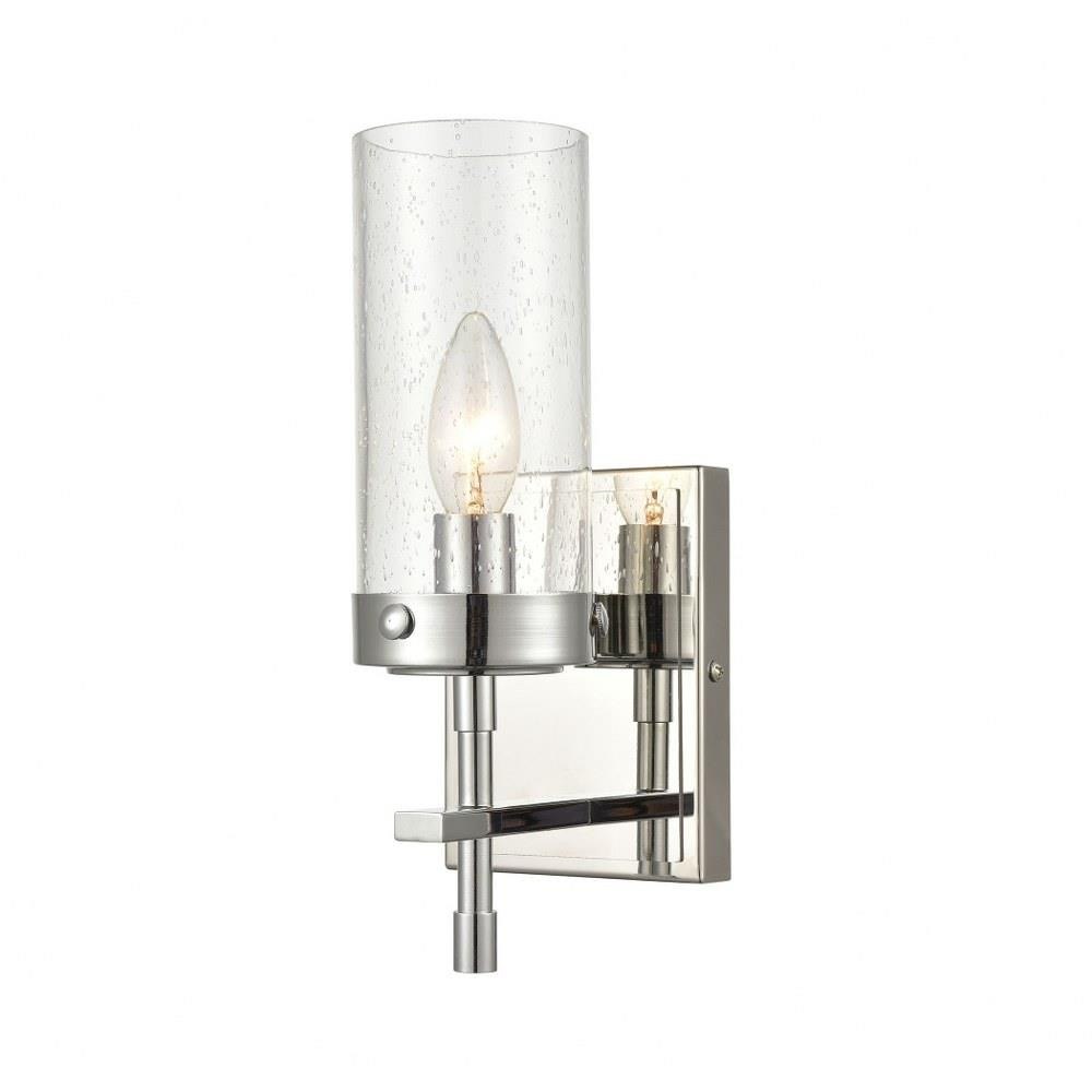 Bailey Street Home 2499-BEL-3826895 Cooper Bank - 1 Light Wall Sconce in Transitional Style - 11 Inches tall and 4.25 inches wide