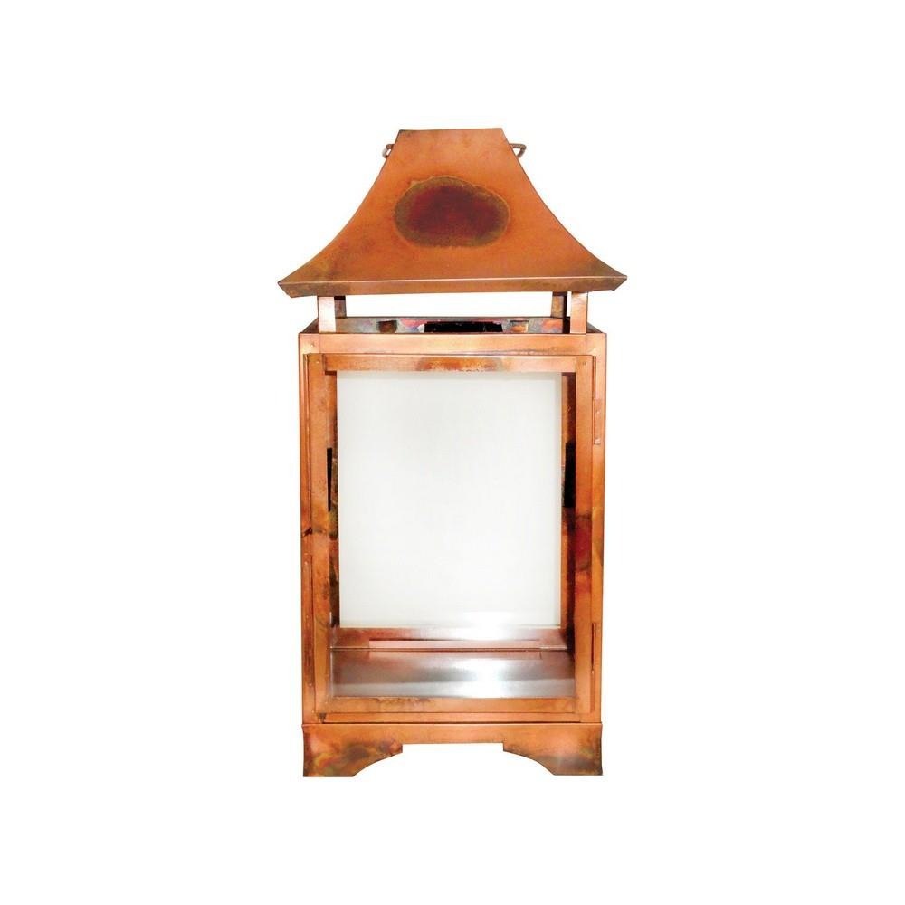 Bailey Street Home 2499BEL4227935 20.4 Inch Copper Lantern Candle