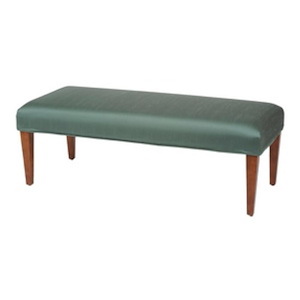 Gorgeous Green Fabric Cover for Bench Traditional Style Made Of 100% Polyester - Bench Cover ONLY