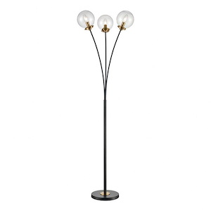 Salisbury Glas - 3 Light Floor Lamp - 1242063