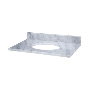 25 Inch Stone Top for Oval Undermount Sink
