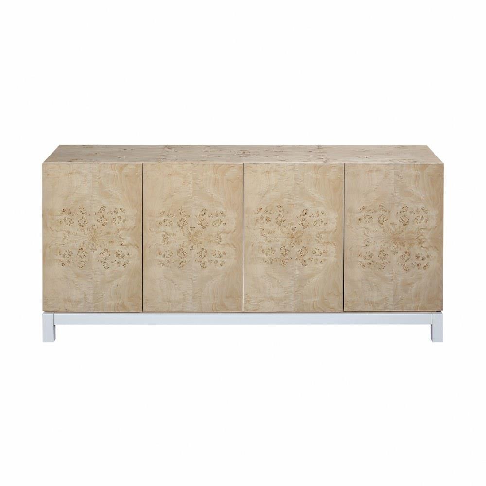 Bailey Street Home 2499-BEL-1119175 Moorsholm Lane - Credenza In Modern and Contemporary Style-34 Inches Tall and 72 Inches Wide