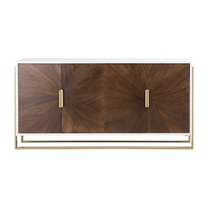 Cedar Street - Credenza In Transitional Style-30 Inches Tall and 60 Inches Wide