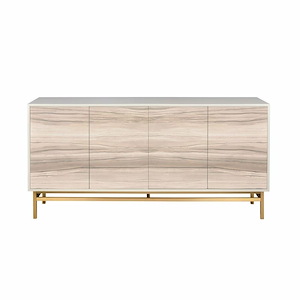 Magnolia Drove - Credenza In Transitional Style-36 Inches Tall and 72 Inches Wide - 1268051