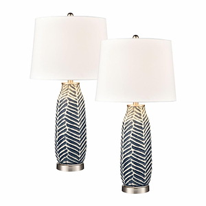 Deer Park Moor - 1 Light Table Lamp (Set of 2) In Transitional Style-29 Inches Tall and 15 Inches Wide - 1267948
