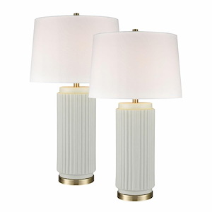 Horsecroft Lane - 1 Light Table Lamp (Set of 2) In Transitional Style-30 Inches Tall and 17 Inches Wide - 1119760