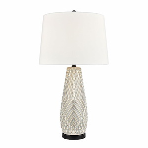 Deer Park Moor - 1 Light Table Lamp In Transitional Style-30 Inches Tall and 16 Inches Wide - 1267990