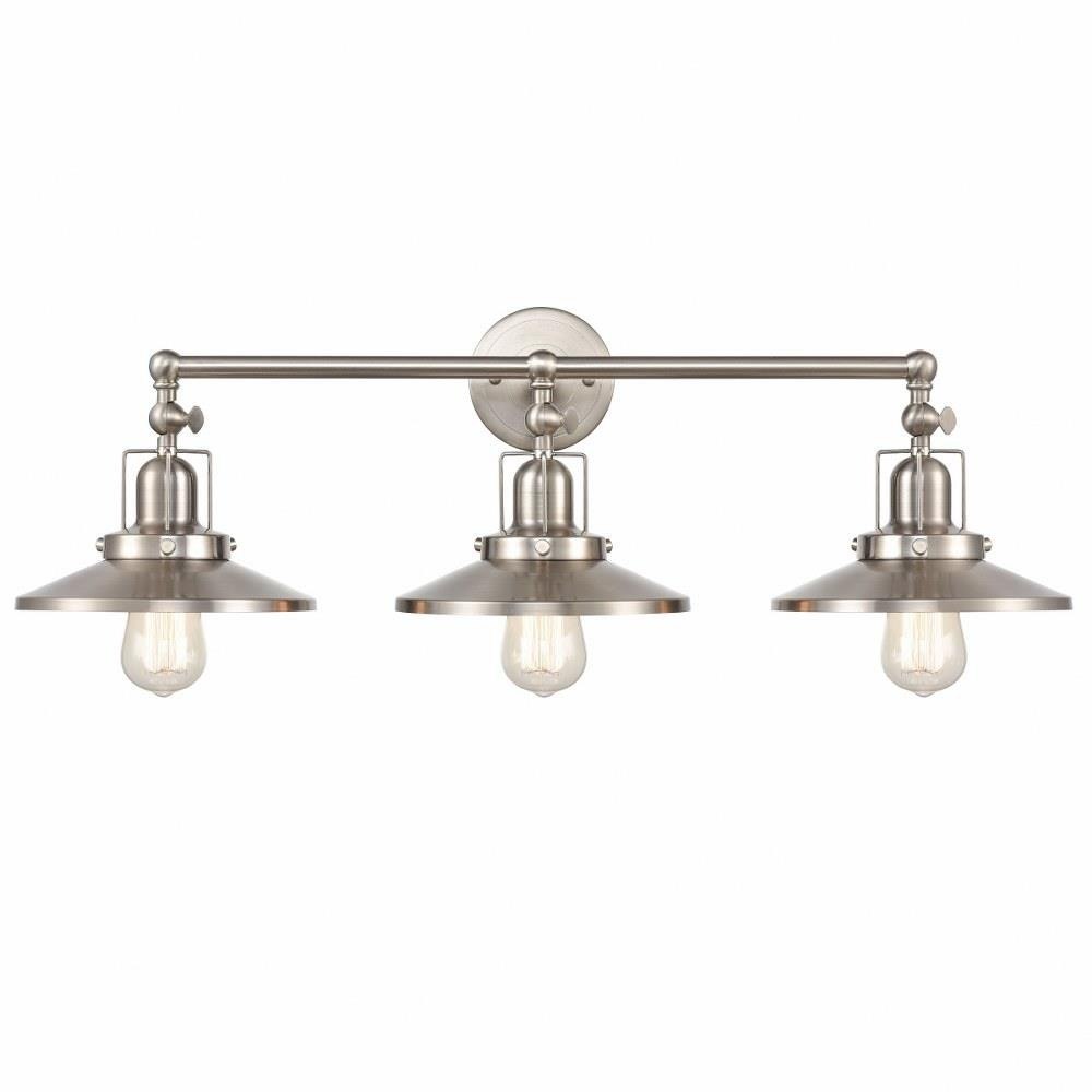 Bailey Street Home 2499-BEL-4661932 Vine Willows - 3 Light Vanity Light Fixture In Transitional Style-8 Inches Tall and 28 Inches Wide