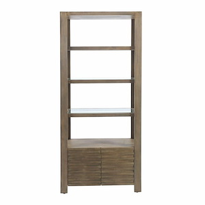 Tamworth Row - Bookcase In Transitional Style-76 Inches Tall and 34 Inches Wide