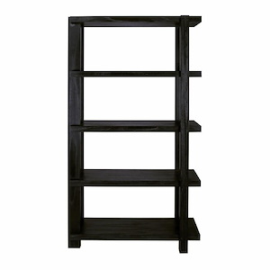 Burton Promenade - Bookshelf In Traditional Style-76 Inches Tall and 42 Inches Wide