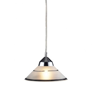 Booth Lodge-1 Light Pendant in Modern/Contemporary Style with Art Deco and Luxe/Glam inspirations-4 Inches tall and 7 inches wide - 1279259
