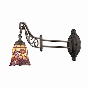 Recreation Boulevard - 1 Light Wall Sconce In Traditional Style-12 Inches Tall and 7 Inches Wide - 1274032