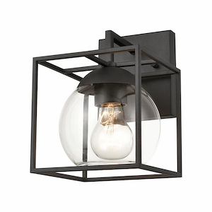 Latham Esplanade - 1 Light Outdoor Wall Sconce In Modern Style-9 Inches Tall and 6 Inches Wide
