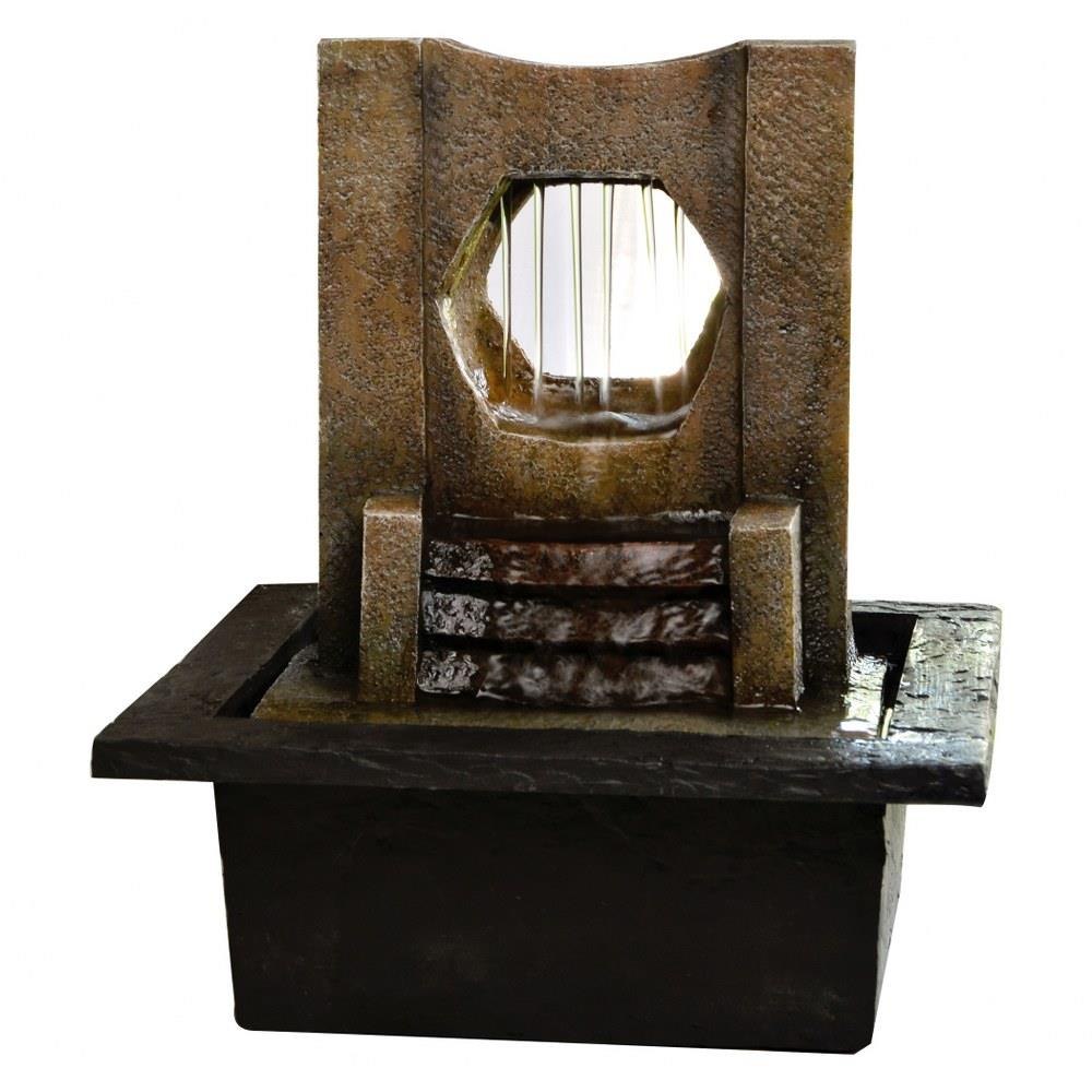 Bailey Street Home 2499-BEL-4907534 Edgewater - Indoor Outdoor Tabletop Water Fountain In Traditional Style-9.75 Inches Tall and 6 Inches Wide