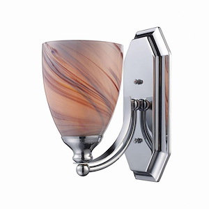 Recreation Boulevard - 1 Light Vanity Light Fixture-10 Inches Tall and 5 Inches Wide - 1274619
