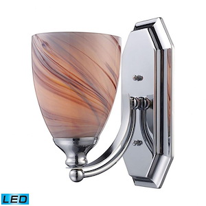 Recreation Boulevard - 9.5W 1 LED Vanity Light Fixture-10 Inches Tall and 5 Inches Wide - 1274750
