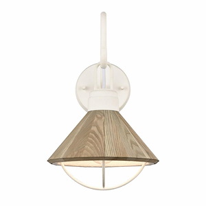Neville Ride - 1 Light Wall Sconce In Coastal Style-15.5 Inches Tall and 9 Inches Wide - 1274309