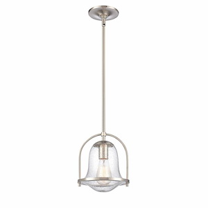 Viscount Spinney - 1 Light Mini Pendant In French Country Style-9 Inches Tall and 8 Inches Wide - 1274095