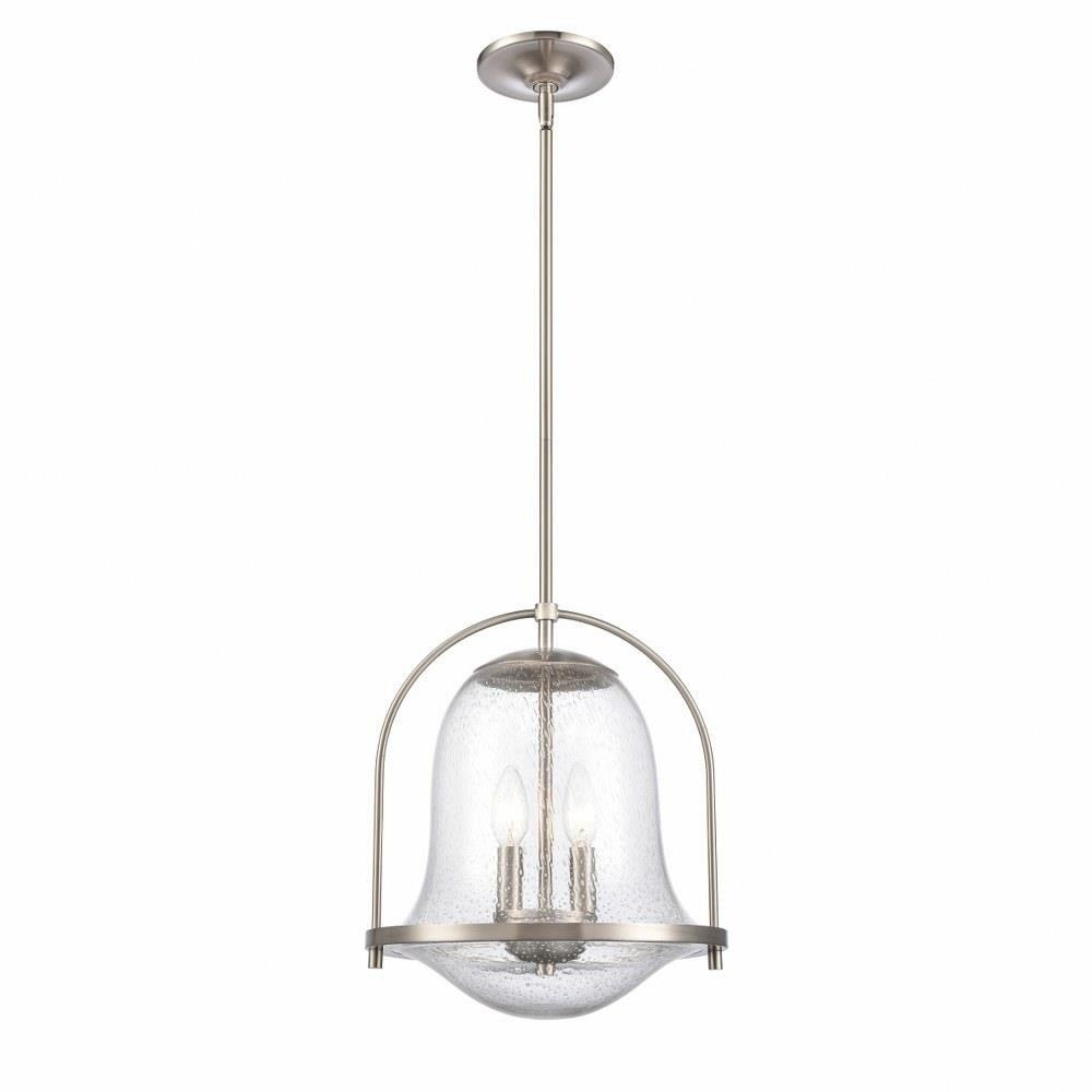 Bailey Street Home 2499-BEL-1273588 Viscount Spinney - 2 Light Pendant In French Country Style-14 Inches Tall and 12 Inches Wide