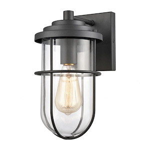 Newlands Barton - 1 Light Outdoor Wall Sconce In Traditional Style-13 Inches Tall and 7 Inches Wide