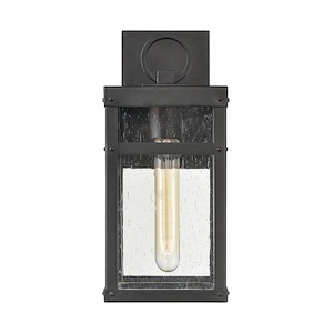 Oakdene Oak - 1 Light Outdoor Wall Sconce In Mission Style-13 Inches Tall and 5.5 Inches Wide - 1274313