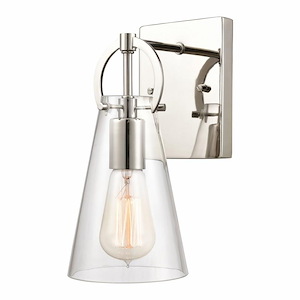 St Mark's End - 1 Light Wall Sconce In Modern Style-11 Inches Tall and 4.75 Inches Wide - 1274053