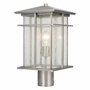 Nelson Drove - 1 Light Outdoor Post Light In Farmhouse Style-17 Inches Tall and 9 Inches Wide - 1274090
