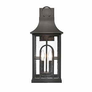 Skipton Wharf - 2 Light Outdoor Wall Sconce In Traditional Style-21 Inches Tall and 8.5 Inches Wide