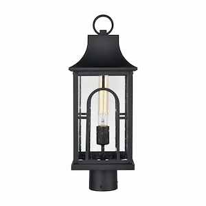 Skipton Wharf - 1 Light Outdoor Post Light In Traditional Style-19.75 Inches Tall and 7.25 Inches Wide - 1274530