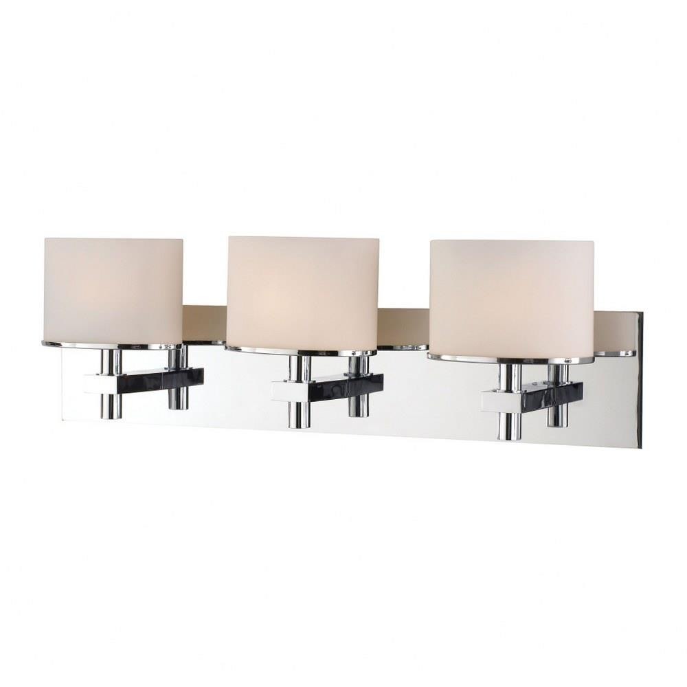 Bailey Street Home 2499-BEL-4908267 Caledonian Terrace - 3 Light Vanity Light Fixture In Modern Style-8 Inches Tall and 26 Inches Wide