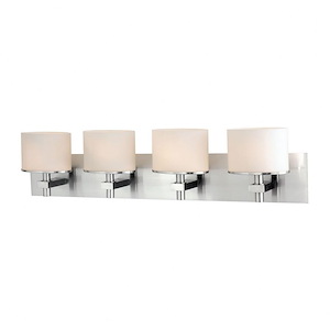 Caledonian Terrace - 4 Light Vanity Light Fixture In Modern Style-8 Inches Tall and 34 Inches Wide - 1274469