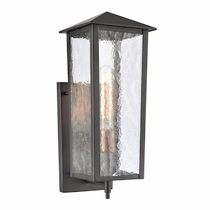 Lilliput Road - 1 Light Outdoor Wall Sconce In Farmhouse Style-18 Inches Tall and 7 Inches Wide