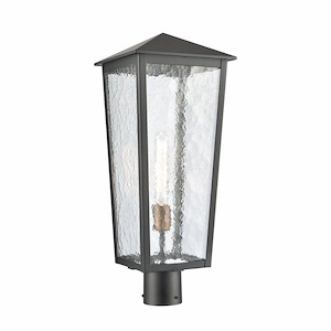 Lilliput Road - 1 Light Outdoor Post Light In Farmhouse Style-22.5 Inches Tall and 9 Inches Wide - 1285059