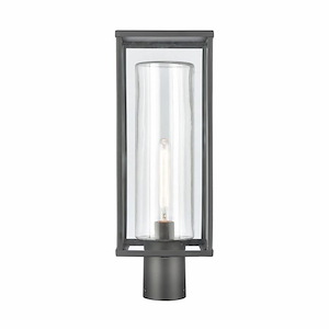 Village Promenade - 1 Light Outdoor Post Light In Farmhouse Style-19.5 Inches Tall and 7 Inches Wide - 1285100