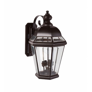 Crompton Mead - 4 Light Outdoor Wall Lantern-24 Inches Tall and 13 Inches Wide