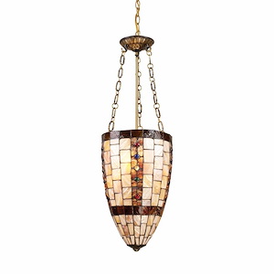 Misa - 3 Light Pendant-30 Inches Tall and 11 Inches Wide - 1304558