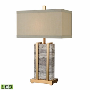 Lime Tree Link - 9W 1 LED Table Lamp In Glam Style-29 Inches Tall and 18 Inches Wide - 1305001