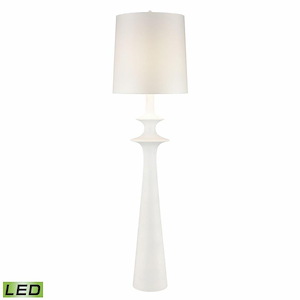 Hazel Laurels - 9W 1 LED Floor Lamp In Contemporary Style-74 Inches Tall and 20 Inches Wide - 1305025