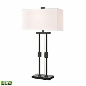 Gardeners Woods - 9W 1 LED Table Lamp In Modern Style-34 Inches Tall and 17 Inches Wide - 1305119