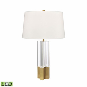 Earnsdale Close - 9W 1 LED Table Lamp In Traditional Style-27 Inches Tall and 16.5 Inches Wide - 1304930