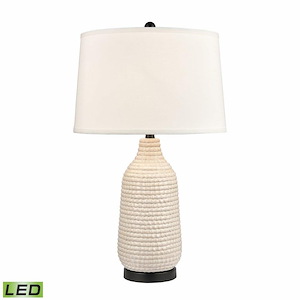 Roberts Orchards - 9W 1 LED Table Lamp In Modern Style-28 Inches Tall and 16.5 Inches Wide - 1305012