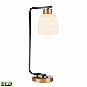 Homefield Willows - 9W 1 LED Desk Lamp In Modern Style-19 Inches Tall and 8 Inches Wide - 1305181
