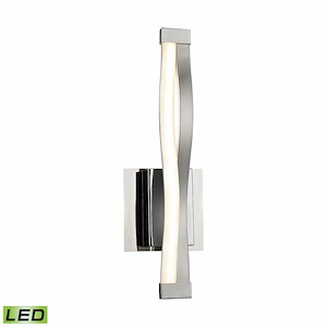 Thornbury Firs - 6W 1 LED Wall Sconce In Art Deco Style-15 Inches Tall and 2 Inches Wide - 1305206
