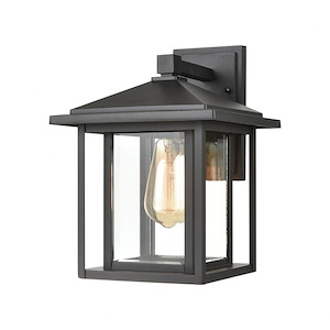 Candle Grove - 1 Light Outdoor Wall Lantern In Traditional Style-13 Inches Tall and 9 Inches Wide - 1304843
