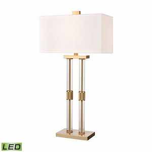 Gardeners Woods - 9W 1 LED Table Lamp In Modern Style-34 Inches Tall and 17 Inches Wide - 1304886