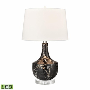 Dene Terrace - 9W 1 LED Table Lamp In Traditional Style-23 Inches Tall and 14 Inches Wide - 1305179